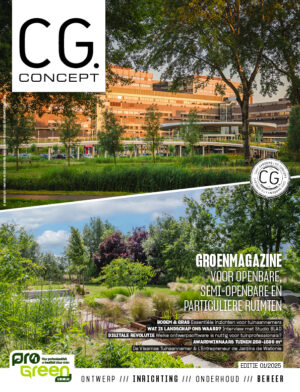 CG Concept editie 01/2025: het groenmagazine voor openbare, semi-openbare en particuliere ruimten. Met een speciaal dossier over bodem en gras.